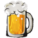 WeFiesta Bierglas-SuperShape-Heliumballon | 92 cm