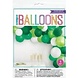 Unique Party Ballonbogen-Set grün-weiß | 40 Ballons