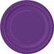 Unique Party Purple Plates 23cm | 16 pieces