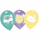 Riethmüller Regenbogen- und Wolkenballons 28 cm | 6 Stück