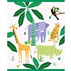 Unique Party Safari-Partytüten mit Tiermotiven, 23 x 19 cm | 8 Stück