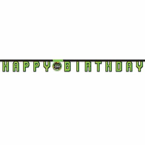 Guirlande de lettres pour une fête | 218 x 18 cm Guirlande de lettres pour une fête | 218 x 18 cm