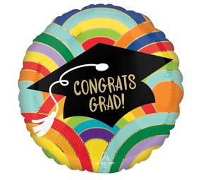 Helium ballon Congrats Grad! 43 cm
