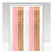 Amscan Rideau de porte Rose Gold Blush 91,5 x 243 cm | à l'unité