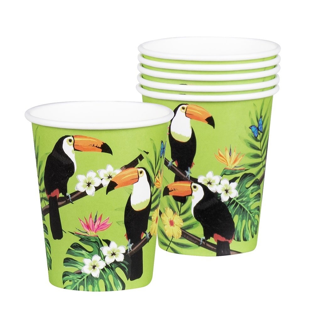 Boland Hawaii-Tukan-Tassen 250 ml | 6 Stück