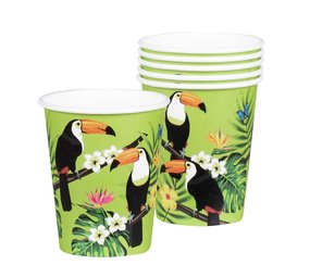 Boland Hawaii-Tukan-Tassen 250 ml | 6 Stück