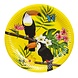 Borden Hawaii Toekan 23cm | 6 stuks Borden Hawaii Toekan 23cm | 6 stuks