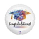 Grabo Helium Balloon Congratulations Graduation Cap 45cm Deflated | per piece