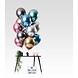 Coffret de ballons effet miroir Trésors | 12 pièces