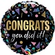 Paper Dreams Helium balloon Congrats you did it! | 46cm