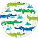 Creative Converting Alligator-Krokodil-Teller, 18 cm | 8 Stück