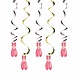 Creative Converting Décoration suspendue « Petits orteils de ballerine » | 5 pièces