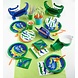 Creative Converting Alligator Crocodile Hats 18cm | 8 pieces