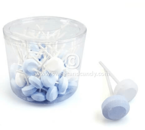 Dextrose-Lutscher blau-weiß | ca. 45 Stück pro Silo