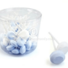 Sucettes au dextrose bleu-blanc | par silo d'environ 45 pièces Sucettes au dextrose bleu-blanc | par silo d'environ 45 pièces