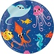Creative Converting Ocean Animals Plates 18cm | 8 pieces
