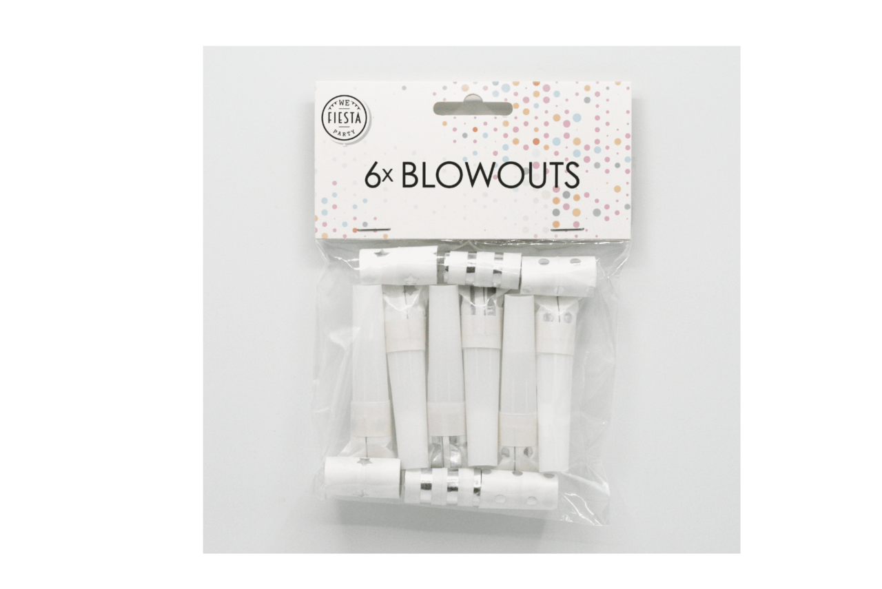 Roltongen Festive Zilver | 6 stuks Roltongen Festive Zilver | 6 stuks