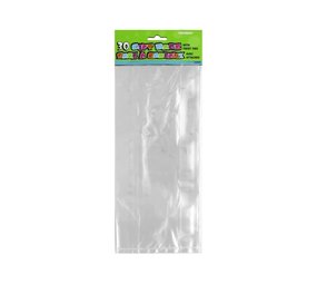 Unique Party Cello Party Favor Bags Transparent 28x13cm | 30 pieces