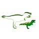 Ausstechform Dinosaurier | pro Stück