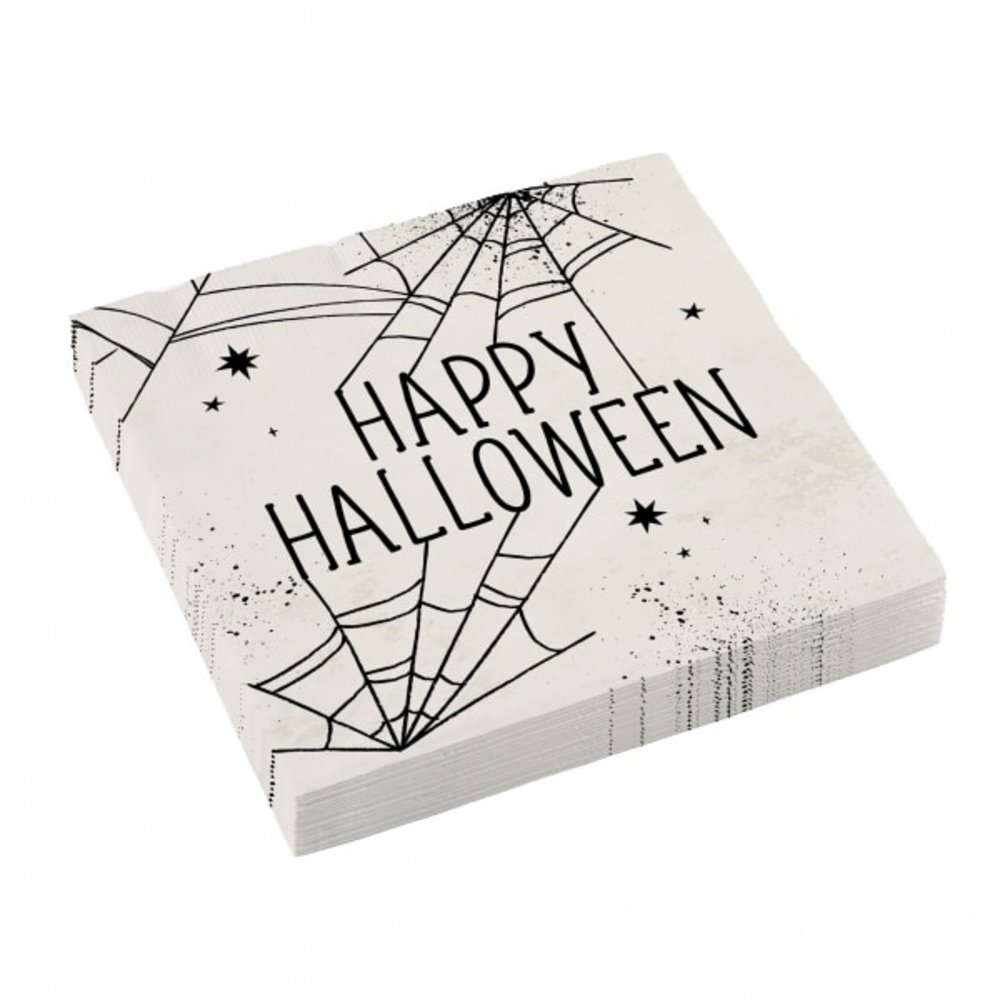 Fröhliche Halloween-Servietten | 16 Stück Fröhliche Halloween-Servietten | 16 Stück