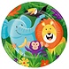 Creative Converting Borden Jungle Safari 23cm | 8 stuks Creative Converting Borden Jungle Safari 23cm | 8 stuks