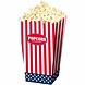 Folat Plateau à popcorn 10,5 x 10,5 x 16 cm | 4 pièces
