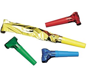 WeFiesta Metallic Roll Tongues assorted 36cm | 6 pieces WeFiesta Metallic Roll Tongues assorted 36cm | 6 pieces