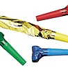 WeFiesta Metallische Rollzungen, sortiert, 36 cm | 6 Stück