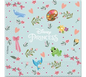 Procos Party Servietten Disney Prinzessin „Dare to Dream“ 33x33cm | 20 Stück