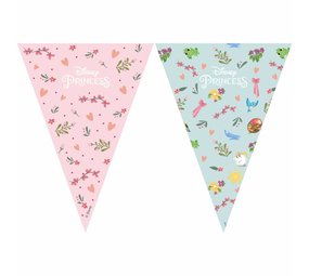 Procos Party Disney Prinzessinnen-Wimpelkette „Dare to Dream“ | 2,3 m
