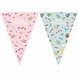 Vlaggenlijn slinger Disney Princess Dare to Dream | 2,3mtr Vlaggenlijn slinger Disney Princess Dare to Dream | 2,3mtr