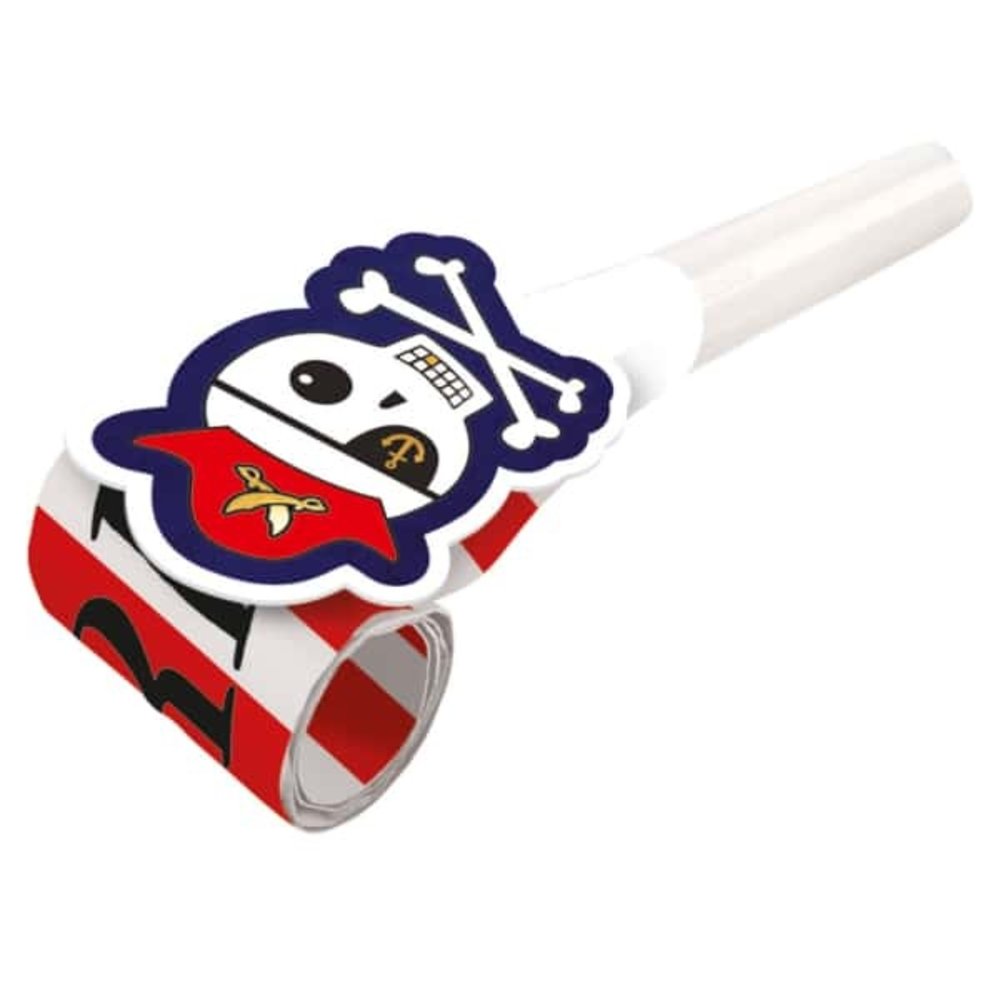 Amscan Pirate Roll Tongues 30cm | 8 pieces