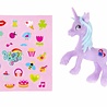 LG Imports Einhorn-Gastgeschenk mit Aufkleber, 6 cm | pro Stück