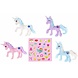 LG Imports Einhorn-Gastgeschenk mit Aufkleber, 6 cm | pro Stück