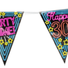 Paper Dreams Slinger 30 jaar Neon | 10mtr Paper Dreams Slinger 30 jaar Neon | 10mtr