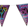 Paper Dreams Sarah 50th Birthday Garland Neon | 10 meters