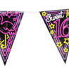 Paper Dreams Neon-Girlande zum 16. Geburtstag | 10 Meter Paper Dreams Neon-Girlande zum 16. Geburtstag | 10 Meter