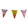 Paper Dreams Garland 50 Years Abraham Traffic Sign | 10 meters Paper Dreams Garland 50 Years Abraham Traffic Sign | 10 meters