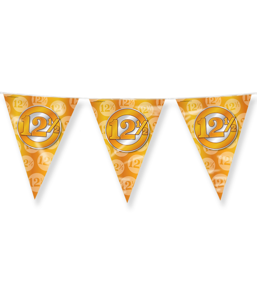 Paper Dreams Slinger 12,5 jaar getrouwd Verkeersbord | 10mtr Paper Dreams Slinger 12,5 jaar getrouwd Verkeersbord | 10mtr
