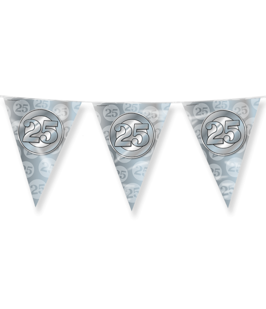 Paper Dreams Garland, 25 Jahre verheiratet, Verkehrsschild | 10 m