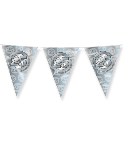 Paper Dreams Garland 25 years married Traffic sign | 10 m