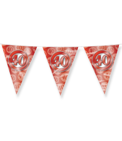 Paper Dreams Garland, seit 40 Jahren verheiratet, Verkehrsschild | 10 m