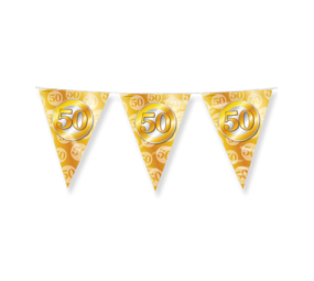 Paper Dreams Garland, seit 50 Jahren verheiratet, Verkehrsschild | 10 m