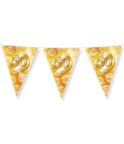 Paper Dreams Garland, seit 50 Jahren verheiratet, Verkehrsschild | 10 m