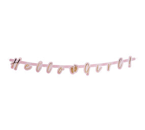 Boland Guirlande de lettres « Bonjour ma belle ! » | 143 cm