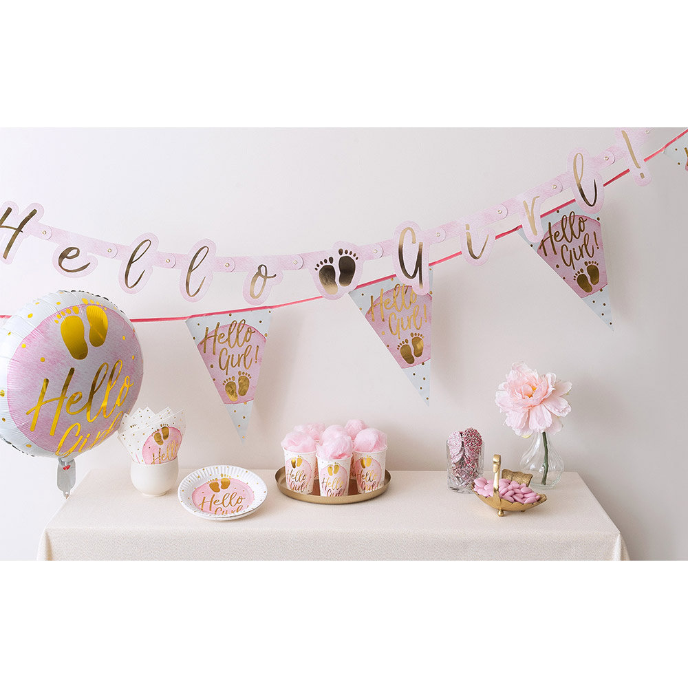 Boland Borden Hello Girl! 23cm | 10 stuks Boland Borden Hello Girl! 23cm | 10 stuks