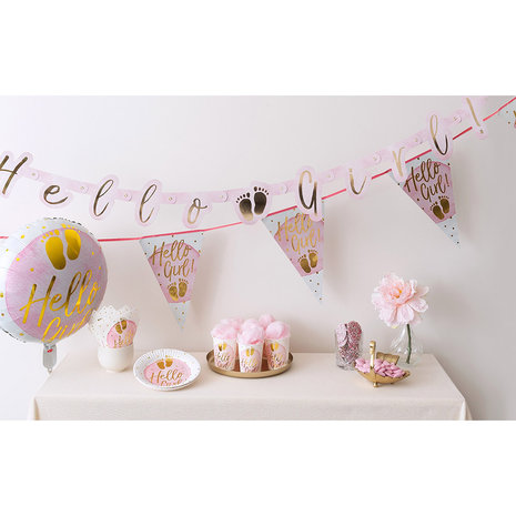 Boland Borden Hello Girl! 23cm | 10 stuks Boland Borden Hello Girl! 23cm | 10 stuks