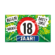 Gevelvlag 18 jaar verkeersbord XXL | 150x90cm Gevelvlag 18 jaar verkeersbord XXL | 150x90cm