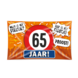 Gevelvlag 65 jaar verkeersbord XXL | 150x90cm Gevelvlag 65 jaar verkeersbord XXL | 150x90cm
