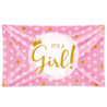 Fassadenfahne „It's a Girl“ XXL | 150 x 90 cm Fassadenfahne „It's a Girl“ XXL | 150 x 90 cm